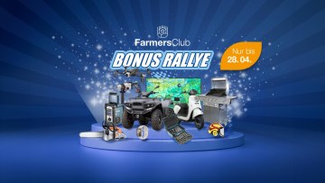 Bonus Rallye im FarmersClub. Das große Gewinnspiel noch bis 28. April!