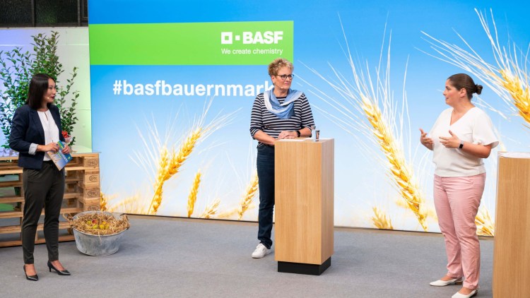 Lebensmittelsicherheit und Verbraucherschutz auf dem virtuellen Bauernmarkt der BASF.