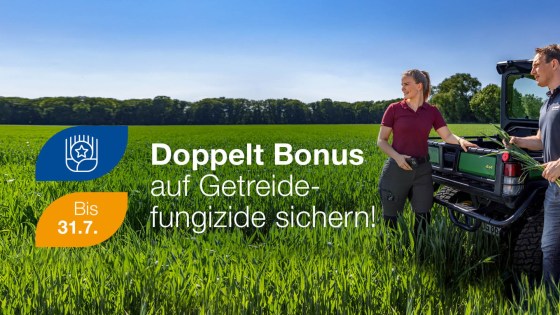 Doppelt Bonuspunkte für BASF Getreidefungizide und Wachstumsregler!