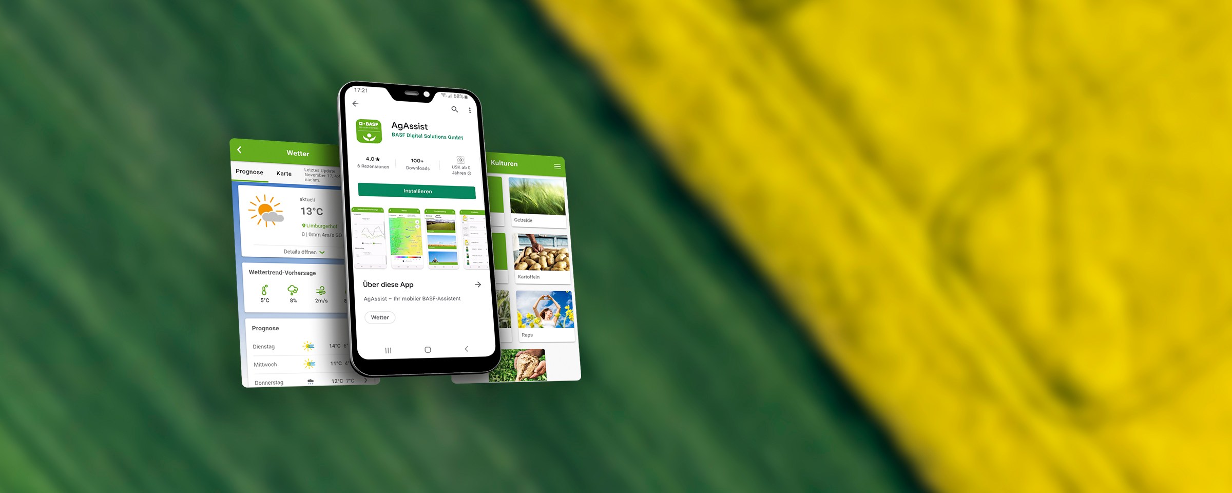 BASF AgAssist App - der digitale Pflanzenbau-Assistent