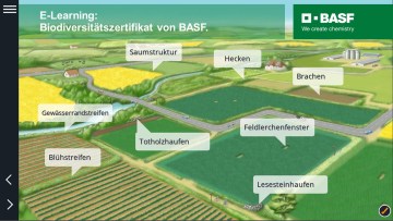 Biodiversitätszertifikat von BASF