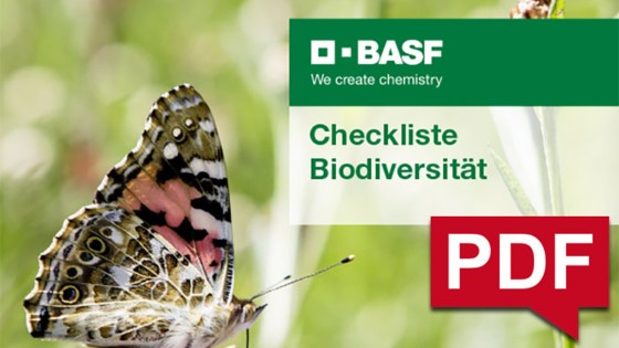 Alle Maßnahmen im Überblick – Checkliste Biodiversität 