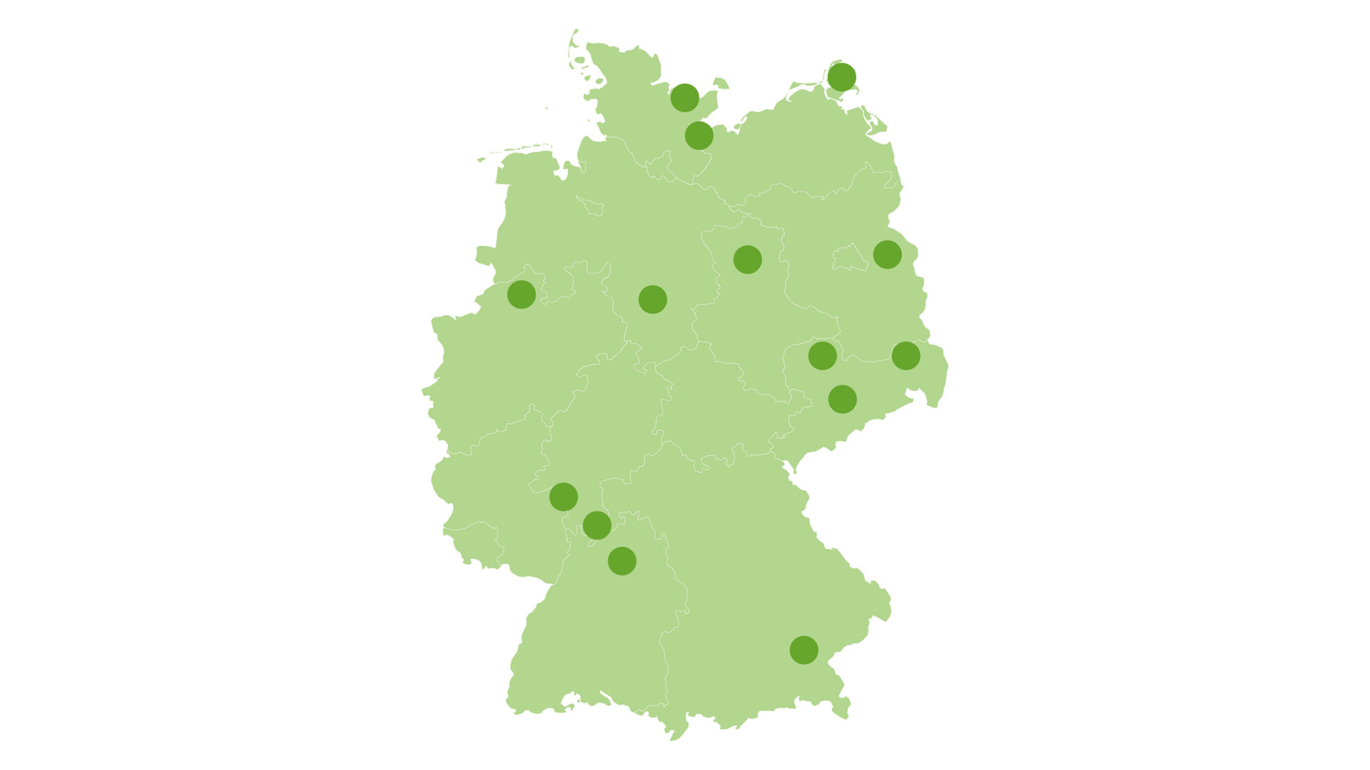 Übersicht über das BASF FarmNetzwerk Nachhaltigkeit in Deutschland
